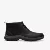 Mens Walpath Chukka Black Leather Boots