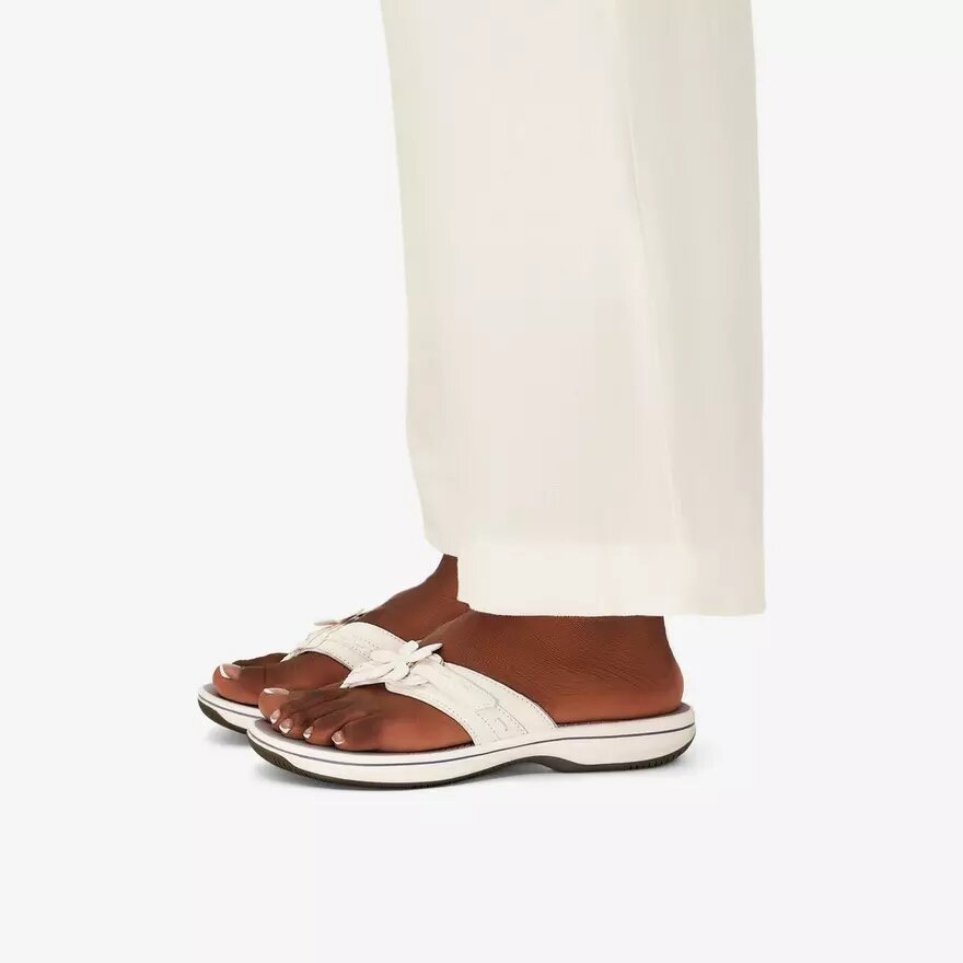 Women’s Breeze Opal White Cloudsteppers™ Flip Flops Women’s Breeze Opal White Cloudsteppers™ Flip Flops