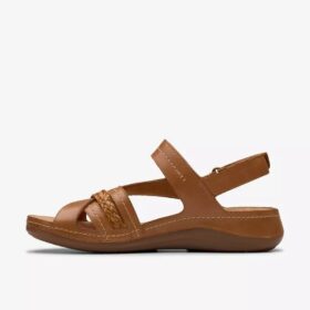 Women’s Cecily Strap Tan Combination Strappy Sandals