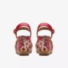 Women’s Chicly Floral Red Print Wedges Women’s Chicly Floral Red Print Wedges