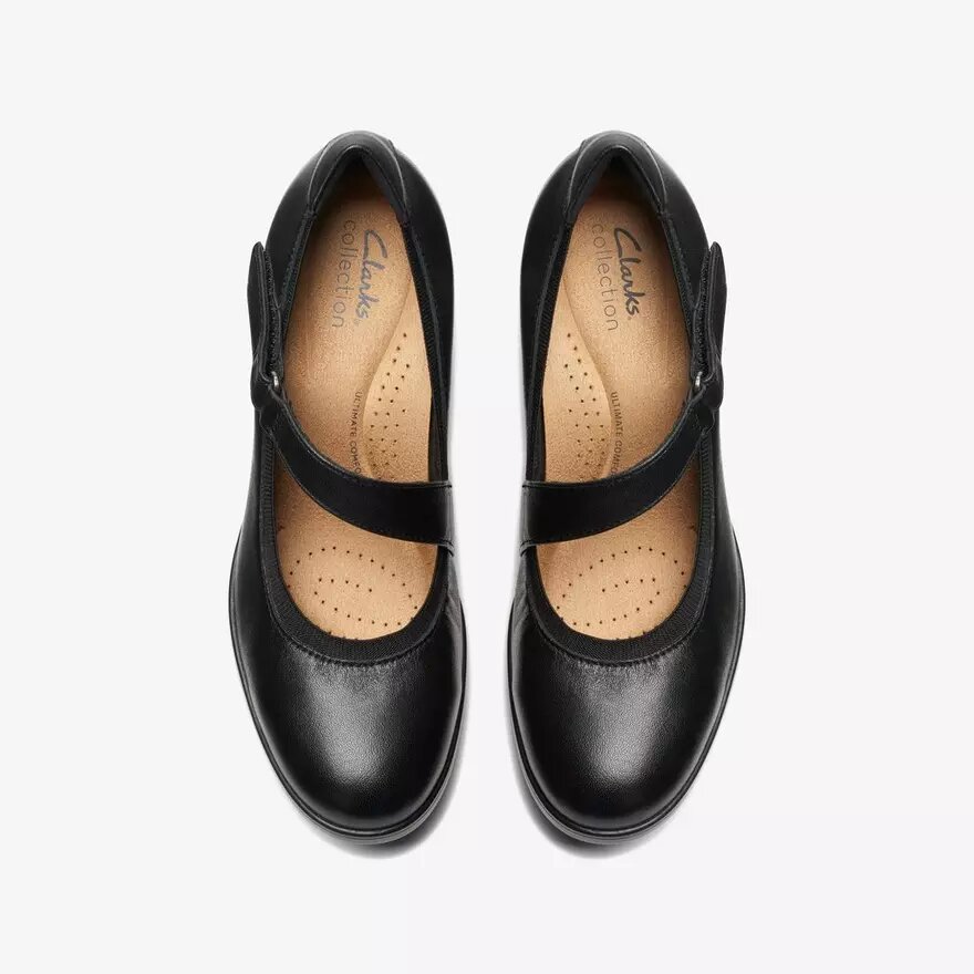 Women’s Emily 2 Mabel Black Leather Mary Jane Shoes Women’s Emily 2 Mabel Black Leather Mary Jane Shoes