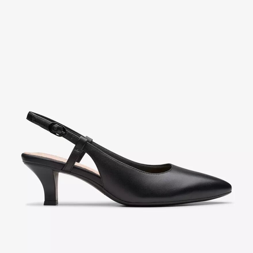 Women’s Kepley Lane Black Leather Heels Women’s Kepley Lane Black Leather Heels