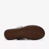 Women’s Kitly Slide Cream Leather Flat Sandals