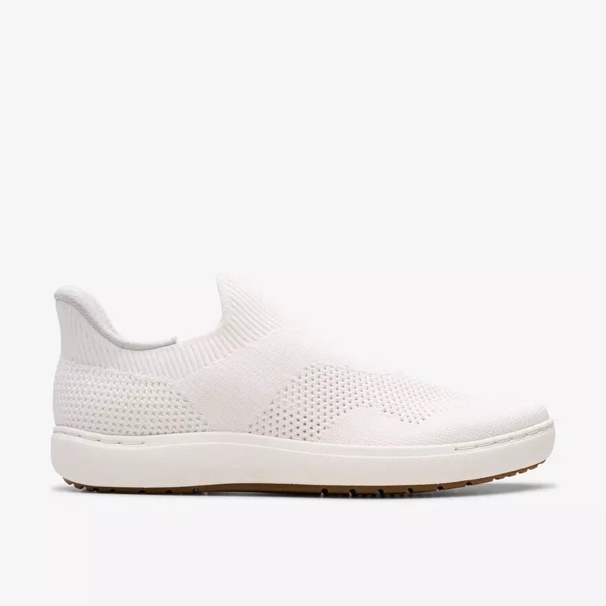 Women’s Nalle Step White Knit Slip-Ons Women’s Nalle Step White Knit Slip-Ons