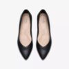 Women’s Natalyn Wish Black Leather Ballerina Flats Women’s Natalyn Wish Black Leather Ballerina Flats