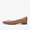 Women’s Natalyn Wish Warm Beige Leather Flats