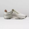 Women’s Tivoli Zip off White Leather Sneakers Women’s Tivoli Zip off White Leather Sneakers