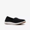 Womens Breeze Lily Black Slip-Ons