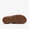Womens Cecily Step Burnt Orange Flat Sandals