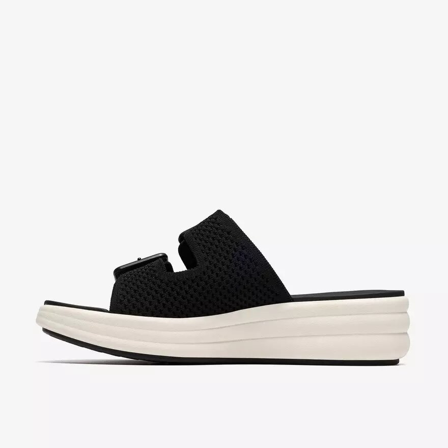 Womens Drift Faye Black Wedges Womens Drift Faye Black Wedges