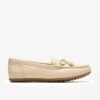 Womens Elliotte Sail Cream Leather Moccasins Womens Elliotte Sail Cream Leather Moccasins