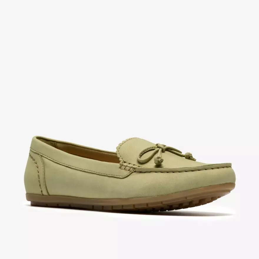 Womens Elliotte Sail Sage Nubuck Moccasins Womens Elliotte Sail Sage Nubuck Moccasins