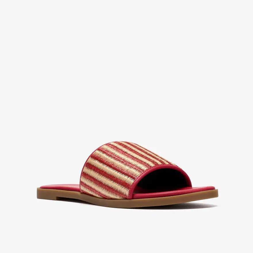 Womens Erisia Strap2 Pink Interest Flat Sandals Womens Erisia Strap2 Pink Interest Flat Sandals