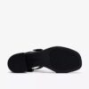 Womens Jaylan Sol Black Leather Heeled Sandals