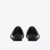 Womens Jazmynn Gem Black Leather  Flats