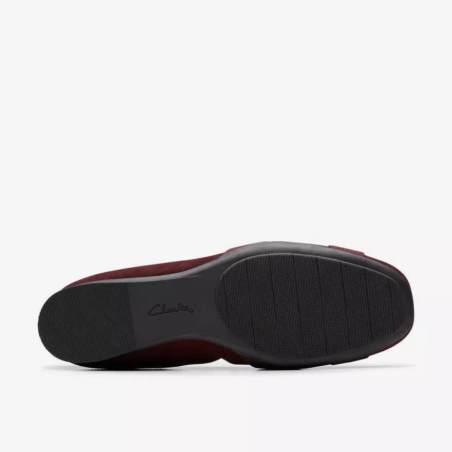 Womens Jazmynn Gem Merlot Suede Ballet Flats Womens Jazmynn Gem Merlot Suede Ballet Flats