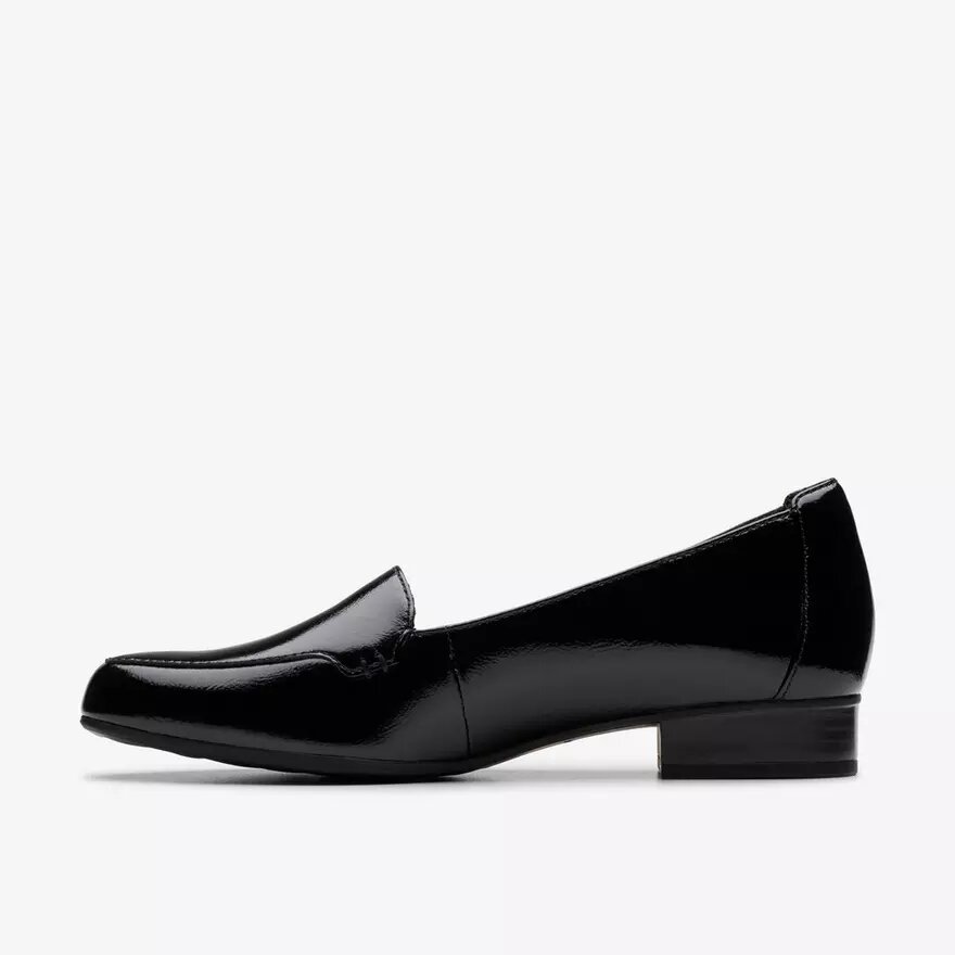 Womens Krystine Lily Black Patent Slip-Ons Womens Krystine Lily Black Patent Slip-Ons