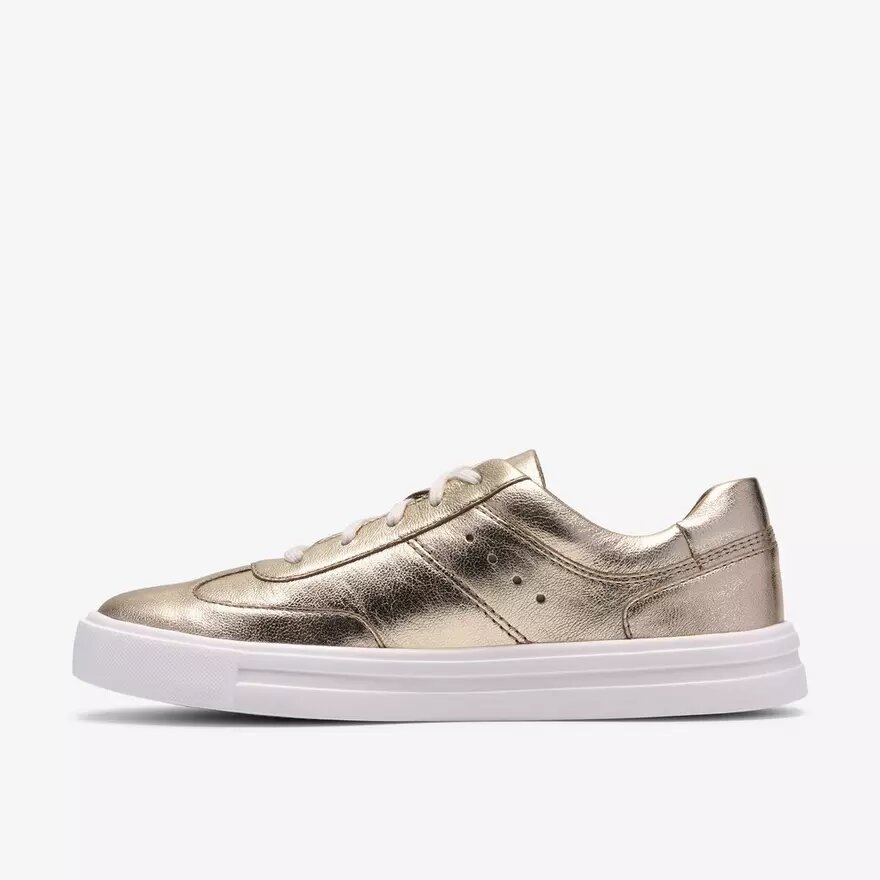 Womens Makea Court Soft Gold Sneakers Womens Makea Court Soft Gold Sneakers