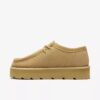Womens Meare Walla. Maple Suede Wallabees