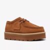 Womens Meare Walla Mid Tan Suede Wallabees