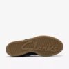 Womens Meridor Lo Black Suede Sneakers
