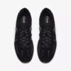 Womens Meridor Lo Black Suede Sneakers