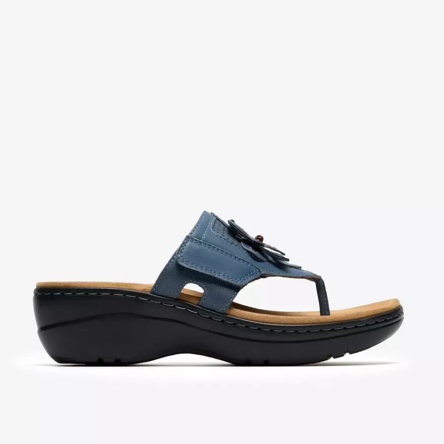 Womens Merliah2 Kyla Denim Blue Wedges Womens Merliah2 Kyla Denim Blue Wedges