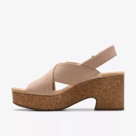 Womens Nerisa West Sand Nubuck Wedges Womens Nerisa West Sand Nubuck Wedges
