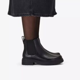 Womens Orinoco3 Lane Black Leather Chelsea Boots