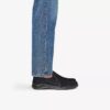 Womens Orlene Slip Black Leather Slip-Ons Womens Orlene Slip Black Leather Slip-Ons