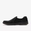 Womens Orlene Slip Black Leather Slip-Ons Womens Orlene Slip Black Leather Slip-Ons