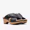 Womens Seannah Nora Black Interest Wedges Womens Seannah Nora Black Interest Wedges