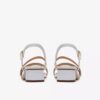 Womens Serina35 Strap White Leather Strappy Sandals