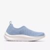 Womens Solevana Knit Light Blue Sneakers
