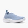 Womens Solevana Knit Light Blue Sneakers