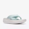 Womens Solevana Post Seafoam Green Flip Flop
