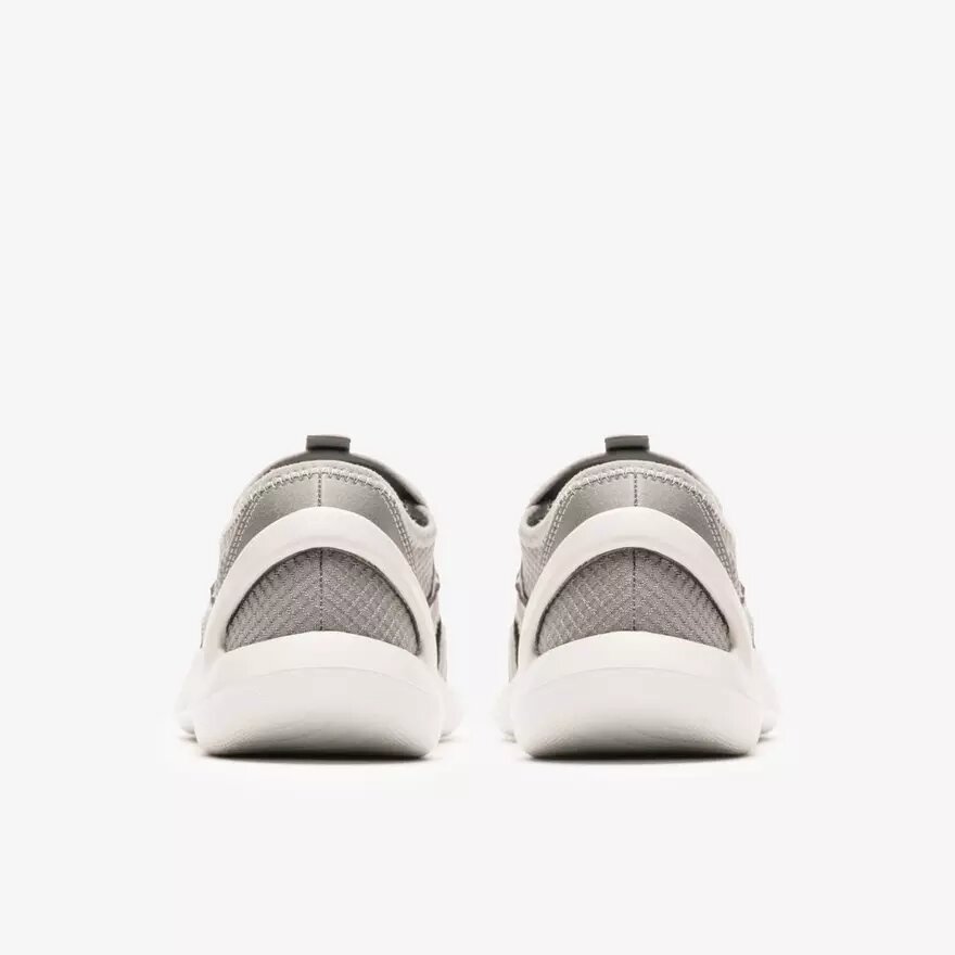 Womens Solevana Step Pale Grey Slip-Ons Womens Solevana Step Pale Grey Slip-Ons