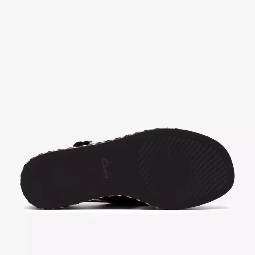 Womens Tessiah Cross2 Black Interest Wedges Womens Tessiah Cross2 Black Interest Wedges