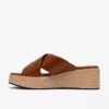 Womens Tessiah Mule2 Tan Leather Wedges