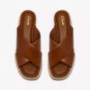 Womens Tessiah Mule2 Tan Leather Wedges