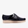Womens Wallabee 2604 Navy Patent Wallabees Womens Wallabee 2604 Navy Patent Wallabees