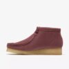 Womens Wallabee Boot. Rose Brown Suede Womens Wallabee Boot. Rose Brown Suede