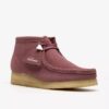 Womens Wallabee Boot. Rose Brown Suede Womens Wallabee Boot. Rose Brown Suede