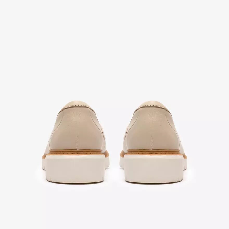 Womens Westlynn Bella Cream Leather Loafers Womens Westlynn Bella Cream Leather Loafers