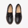 Womens Zylah May Black Leather Loafers Us Womens Zylah May Black Leather Loafers Us